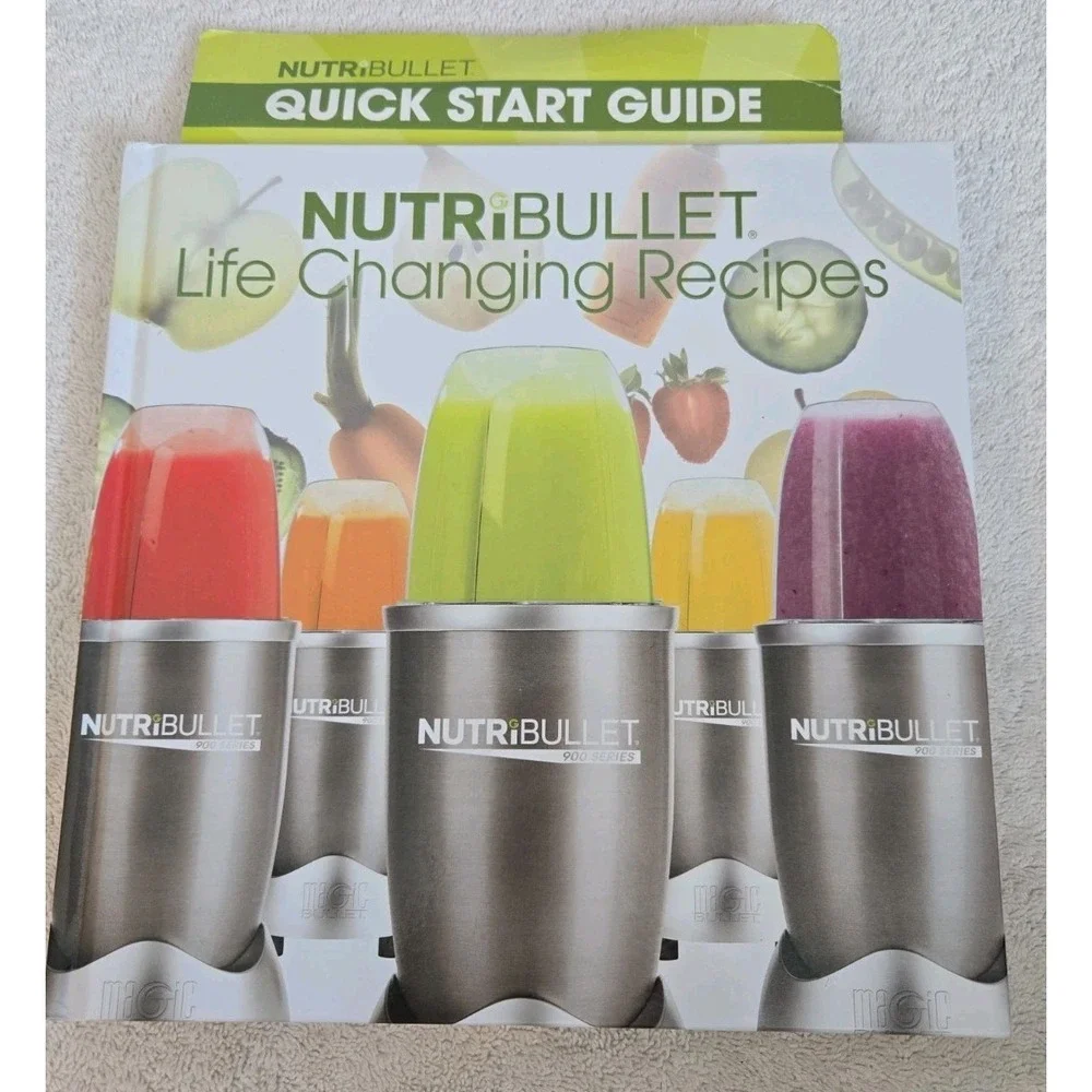 Nutribullet: Life Changing Recipes Hardcover Book / CMW